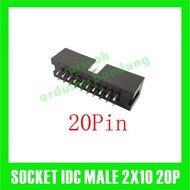 Socket Straight IDC 2X10 pin Box header connector 20p 2.54mm Socket