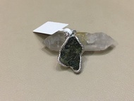捷克隕石純銀吊墜(1) - 蘊藏極大能量 有助開心 發財及辟邪