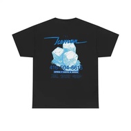 [ada stok] T-shirt Drake Iceman Merch Biru Iceman Hitam Tee Lelaki Wanita Oversized Streetwear Y2k K