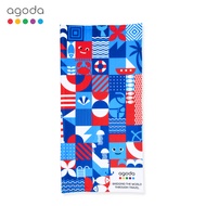 Agoda Adventure Awaits Towel 68.5 x 144.7 CM Travel Microfiber Ready To Go On Every Trip. Beach