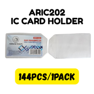 【1PACK=144PCS ! ! !】Sarung Kad IC PVC Baru / PVC New IC Holder Cover (IC202/ARIC202)  (PRICE FOR 1 P