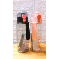 Sporty Style SHOTAY Water Bottle With Graduations And Straps