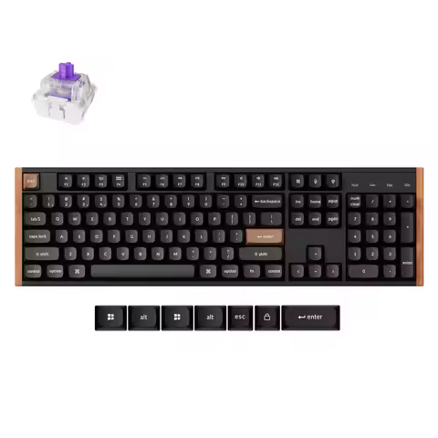 Keychron K10 HE Wireless Magnetic Switch Custom Keyboard Special Edition Full Size RGB Backlight Dou