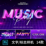 🎨 PSD TEMPLATE | 3382 3D Glass/Plastic Transparent Tech Logo Mockup PSD [MICHIGO STUDIO]