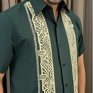 Barong Tagalog For Men Shirts 2025 Modern Barong For Men Modern Filipiniana Ethnic For Men Dry Fit V