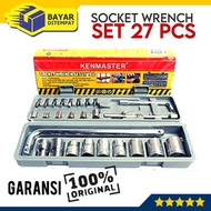 Soc KENMASTER Shock Sock Wrench Set 27 Pcs Socket Wrench 27Pcs