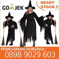 diskon - kostum penyihir baju nenek sihir witch costume kostum