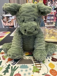 Jellycat 綠色小恐龍毛絨玩具