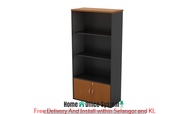 Semi Swinging Door Full Height Office Cabinet (80cm x 40cm x 164.2cm) - Home & Office System - F Ser
