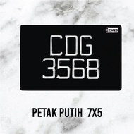 ZM20 Plat Ketuk/Press/Besi Motor