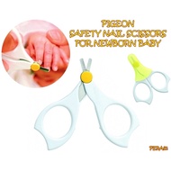 Pera62 PIGEON SAFETY NAIL SCISSORS FOR Newborn BABY 0m+ Newborn BABY NAIL SCISSORS