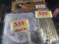 gear set full sss 428 supra x 125 karisma