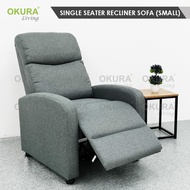 OKURA Single Seater Auto Adjustable Recliner Sofa Leisure Chair Modern Sofa Lazy Chair Kerusi Reclin