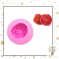 4D silicone camellia jelly mold