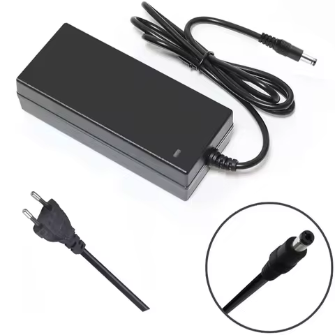 36V Smart Lithium Battery Charger DC42V 2A 5.5x2.1mm For 10 Series 36V 8AH 9AH 10AH 12AH 20AH With L