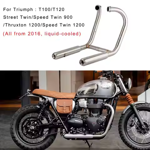 Motorcycle exhaust for Triumph T100 T120 Street Twin speed Twin 900 Thruxton 1200 Speed Twin 1200 ex