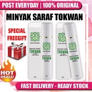 Minyak Tokwan Kebas Saraf Tokwan Original Penawar Minyak Saraf Tok Wan 100% Original HQ