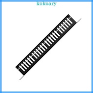 KOK Heavy Duty 1U Server Rack Cable Management Panel 19inch 24 Position 48 Port  Density Data Center