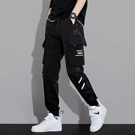 Men's cargo pants Slim fit sports pants Harun casual pants Korean leggings