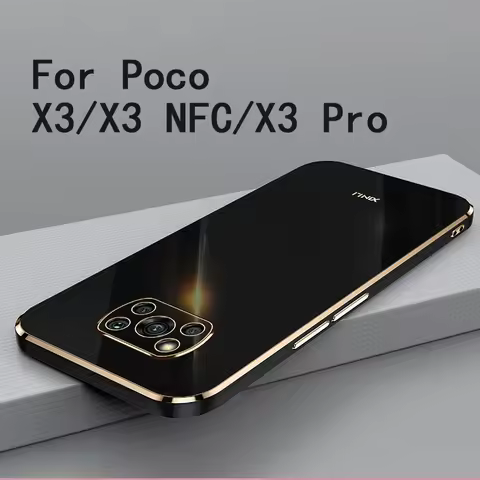 For Poco X3 NFC Case Soft TPU Case For Poco X3 Pro Anti-Fingerprint Camera Protection Cover For Poco