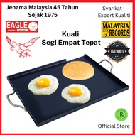 [Lagi Tebal ] EAGLE Rectangular Hot Plate Pan Kuali/ Grill Plate untuk Burger/ Roti John/ Roti Canai
