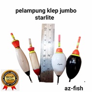 Pelampung kayu klem jumbo