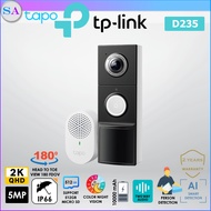TP-Link Tapo D235 2K 5MP Outdoor Smart Video Doorbell Camera