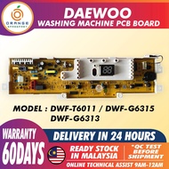 DWF-T6011 / DWF-G6315 / DWF-G6313 DAEWOO WASHING MACHINE PCB BOARD (CONTROL BOARD )PANEL BOARD DWFT6