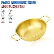 Korean Ramen Pot / Korean Stainless Noodle Pot / Gold Ramen Pot / KoreanPremium Ramyun Pot / Korean 