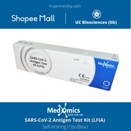 MEDOMICS SARS-CoV-2 Antigen Test Kit (LFIA), 1 Test (COVID19 ART Self Test)