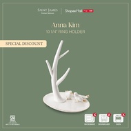 Ring Holder White Gold Anna Kim 10 1/ 4 inch