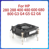 Original ฟันหยาบสำหรับ HP 280 288 400 480 600 680 800 G4 G5 G2 G6พัดลมระบายความร้อน CPU Cooler CPU ฮ