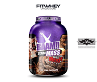 BAAM ULTRA MASS (6 LB) เพิ่มน้ำหนัก สูตรเพิ่มน้ำหนัก ให้สารอาหารครบ FITWHEY รสชาติ KING KONG CHOCOLA