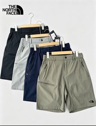 外國預訂 4色選 the north face  拉鏈口袋 機能防水料 短褲