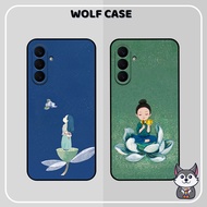 Samsung S24 5G, S24 Plus 5G, S24+ 5G, S24 Ultra 5G Case with Image of Peace of Mind, Peace and Freed