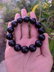 Gelang Akar Bahar Tali Arus Hitam Dim 16mm