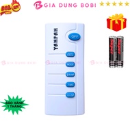 Remote điều khiển quạt YANFAN Mã 01 điều khiển quạt YANFAN - Tặng kèm pin - Gia Dụng Bo Bi