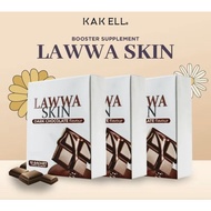 LAWWA SKIN DARK CHOCOLATE FLAVOUR (10 Sachet) -  Brightening Booster Supplement