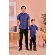 Dad & Son Matching Design Shirt - Signature Navy
