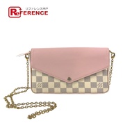 LOUIS VUITTONMI1129 Damier Azur Pochette Felicie GM 單肩包