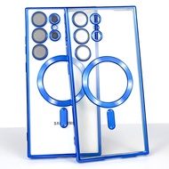 เคส พร้อมเลนส์กล้อง แม่เหล็ก ชาร์จได้ Samsung Galaxy S26 S26Plus S26ultra S25 S25Ultra S24Ultra S23U