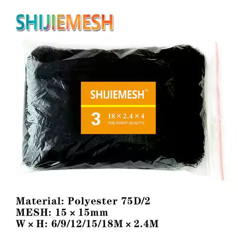 Hole Orchard Garden Polyester 75D/2 4 Pockets 2.4M High 15mm Anti Bat & Bird Mist Net