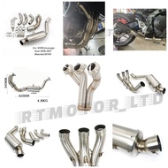 YAMAHA TRACER 9 GT 2021 2022 51MM FULL EXHAUST SYSTEM PIPE STAINLESS STEEL WITH POWER BOX