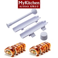 Mykitchen Sushi Bazooka Sushi Maker Kit, Sushi Roller Mold Diy Sushi Making Kit