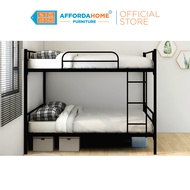 MILLER METAL DOUBLE DECK BED FRAME - Affordahome Furniture