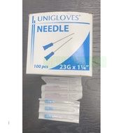 UniGloves Needle 23G × 5's