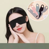 3D Sleep Eye Mask for Travel Nap Office Home Hotel Flight Car Soft Breathable Blindfold Light Blocki