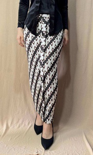 Rok Plisket Wiru Standar Motif Parang Bagong/rok wiru/rok kondangan