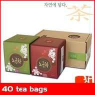 40 tea bags / Ginger / tea / jujube / Korean tea / Korean food /