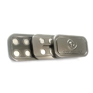 Brifit Triple kim loại đầu ngón tay trượt và kéo đồ chơi đồ chơi đồ chơi dành cho người lớn EDC Tiện